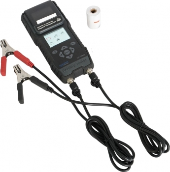 Preview:  Kunzer BA1224 Batterietester 12 und 24 V mit Thermodrucker